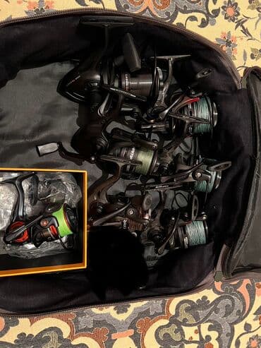 купить набор для игры в покер: Карповый рыболовный комплект 3 удилище Progress Easthark 3.90 3.75lb — 18