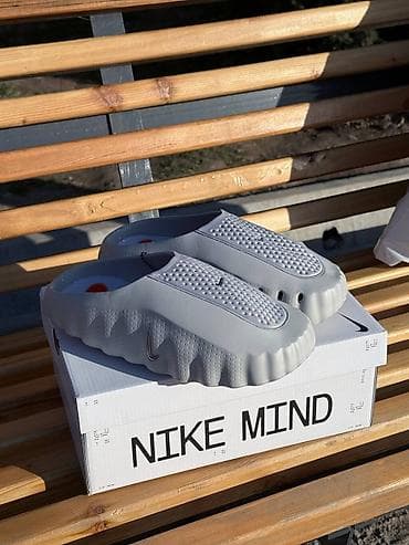 Босоножки, сандалии, шлепанцы: Мужские сандалии, 42, 42.5, 43, Nike, Новый, цвет - Серый, Самовывоз, Платная доставка, Бесплатная доставка — 5