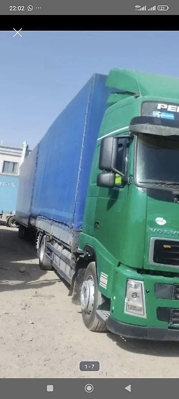 mini cuper: Тягач, Volvo, 2002 г., Тентованный — 2