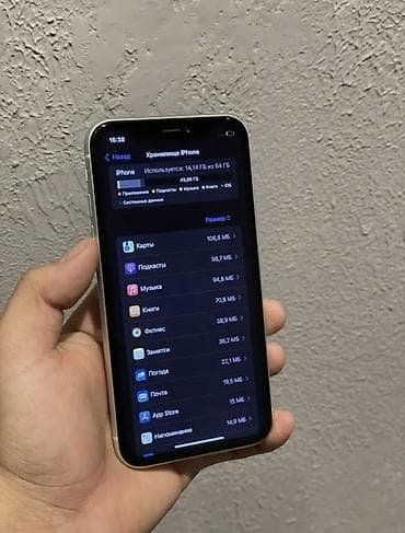 htc m8: IPhone Xr, Белый, 68 % — 6