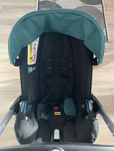 коляски doona: Коляска, цвет - Черный, Б/у — 2