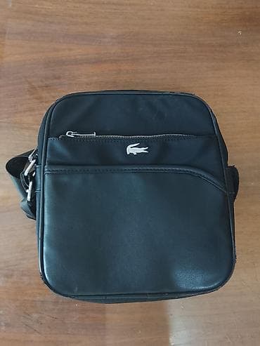 Сумка через плечо Lacoste (мессенджер), черная. - Формат: компактная lalafo.kg да Сумка через плечо Lacoste (мессенджер), черная. - Формат: компактная