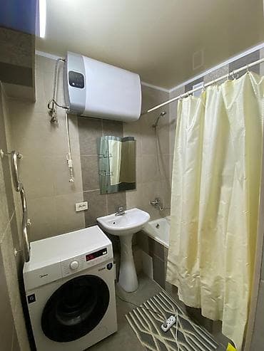 Батирлер: 2 бөлмө, 65 м², 4-мкр Жеке план, 9 кабат, Жаңы ремонт — 2