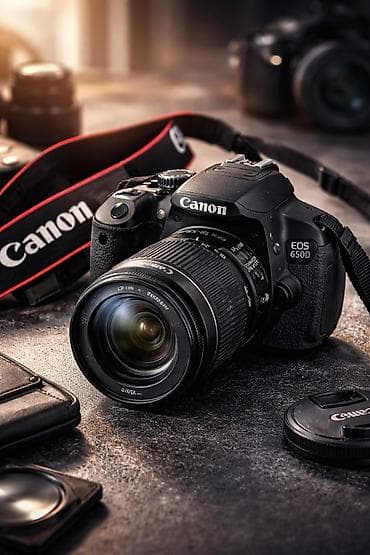 Фотоаппараты: Canon EOS 650D плюс объектив EFS 18-55мм. Продаю полный набор Canon — 1