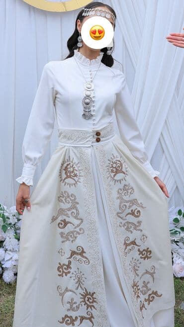 прокат кыргызских платьев: Национальный костюм, Женский, 40 (XS) — 3