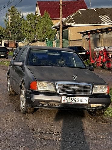 торпедо мерседес 124: Mercedes-Benz C-Class: 1994 г., 1.8 л, Кол менен иштөөчү, Бензин, Седан — 2