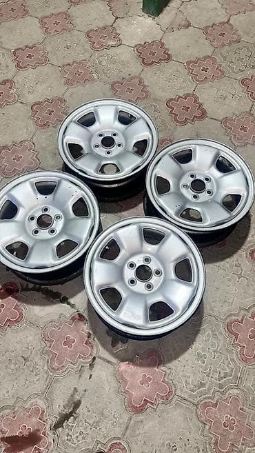bbs диска: Железные Диски R 15 Комплект, отверстий - 5, Б/у — 3