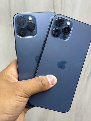 iphone 13 pro max новый: IPhone 12 Pro Max, Б/у, 256 ГБ, Pacific Blue, Защитное стекло, В рассрочку, 100 % — 2