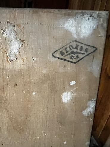 зеркало винтаж: Панно из интарсии (маркетри) на деревянной основе — сюжет «Чайка над — 2