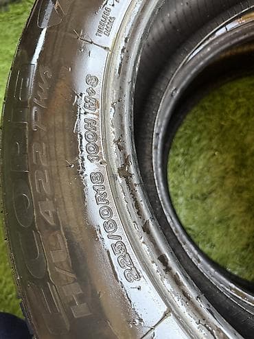 bridgeston: Шины 225 / 60 / R 18, Лето, Б/у, Комплект, Внедорожные (АТ/МТ), Bridgestone — 4
