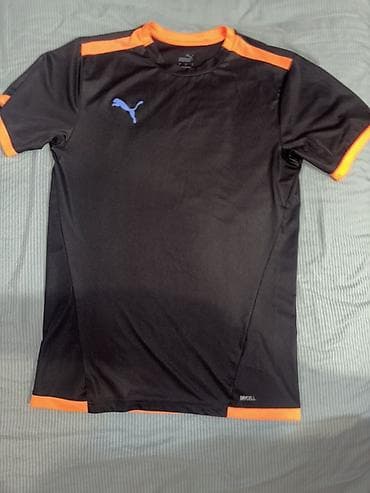 Футболки: Спортивная футболка Puma с технологией dryCELL. - Цвет: чёрный с — 2
