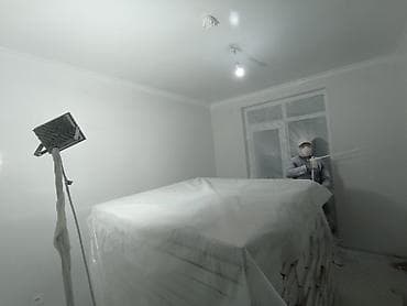 уй ремонт кылабыз: Отделочные и монтажные работы “под ключ” шпаклёвка,краска,обой кафель — 7