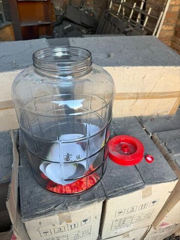 стеклянная крышка: Бутылки — 6