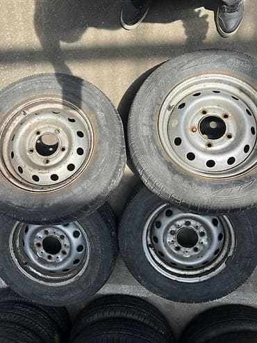 rx 6000: Колеса в сборе 205 / 70 / R 15, Комплект, Внедорожные (АТ/МТ), Железные, отверстий - 8 — 2