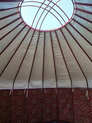 Велосипеддер: Юрта на металлическом каркасе - Каркас: металл, прочные трубы с — 4