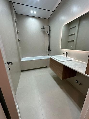 Недвижимость: 2 комнаты, 64 м², Асанбай мкр Элитка, 10 этаж, Дизайнерский ремонт — 7