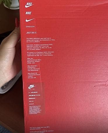 Личные вещи: Мужские кроссовки, 39, Nike, Новый, цвет - Черный, Платная доставка, Самовывоз — 6