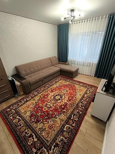 сдаю комнату аламедин 1: 1 комната, 38 м², Аламедин-1 мкр 105 серия, 1 этаж, Евроремонт — 1