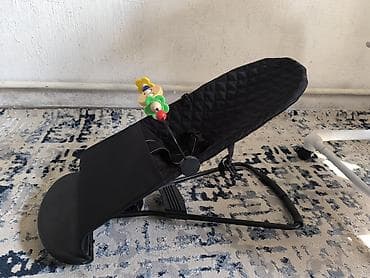 манеж с качалкой: Детская колыбель-люлька с функцией укачивания + шезлонг Колыбель: - — 4