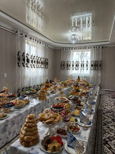 Ижарага кыргыз стол берилет. В аренду посуда, столы!