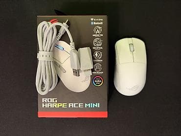 Компьютердик чычкандар: Asus ROG Harpe Ace Mini Абсолютно новая мышка Не подошла по хвату — 1