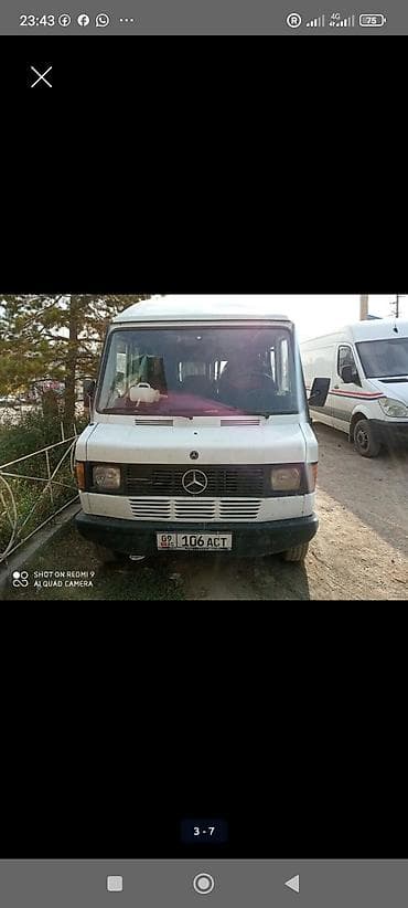 реф бутка: Mercedes-Benz T1: 1993 г., 2.9 л, Механика, Дизель, Фургон — 2