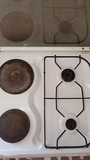 Техника жана электроника: Комбинированная кухонная плита KLASS б/у духовой шкаф не — 2