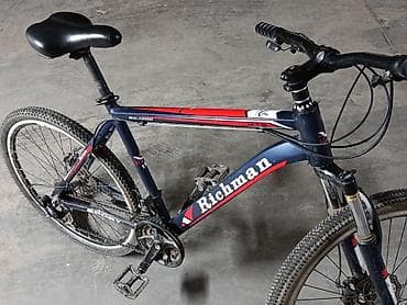 велосипед richman: Горный велосипед, Рама M (156 - 178 см), Алюминий, Б/у — 4