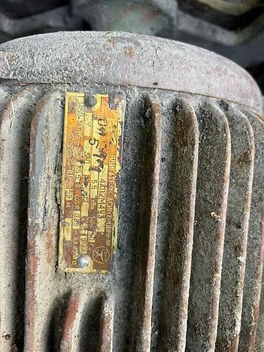 ремонт насос: Электродвигатель, Трехфазные, Мощность: 5,5 кВт, Обороты: 1500 об/мин — 3