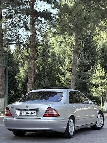 машина мусо: Mercedes-Benz S-Class: 2000 г., 5 л, Автомат, Бензин, Седан — 5