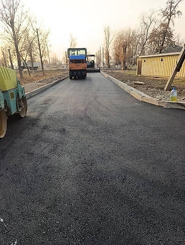 вторичный асфальт: Асфальтирование дорог, дворов и парковок - Профессиональная укладка — 4
