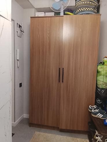 Шкафы: Шифоньер, шкаф для одежды, Прямой, ЛДСП — 1