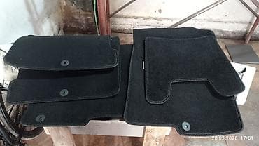 коврик для: Плоские Ворсовые Полики Для салона Hyundai, цвет - Черный, Б/у, Самовывоз — 2