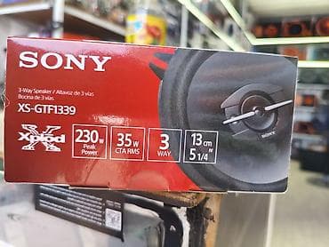 ферре: Акустика для авто Sony Xplod XS-GTF1339 (пара) - Тип: коаксиальные — 2