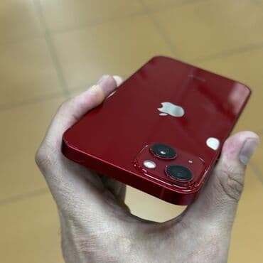 айфон 13 жаны: IPhone 13, Колдонулган, 128 ГБ, Кызыл, 96 % — 2