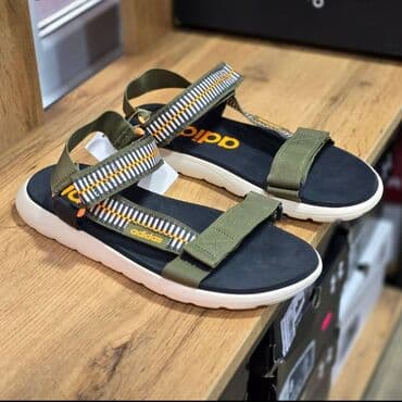 белорусская обувь для проблемных ног бишкек: Мужские сандалии, 38, Adidas, Новый, цвет - Зеленый, Самовывоз, Платная доставка — 2