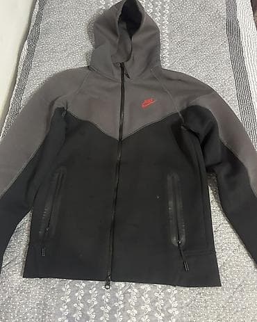 Толстовки: Мужская худи Nike Tech Fleece, размер M. - Оригинальный дизайн Tech — 1