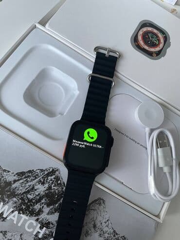 лучшая копия apple watch 2021: Apple watch 8 ultra premium батарея на 3 дня подключается ко всем — 7