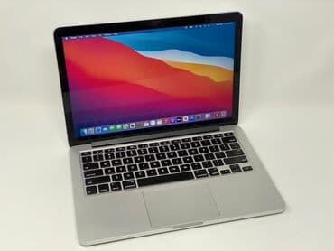 ремонт макбуков: Ноутбук, Apple, 8 ГБ ОЗУ, Intel Core i5, 13.3 ", Б/у, Для работы, учебы, память SSD — 1