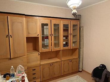 узкая кухонная мебель: Продается стенка для гостиной из массива/шпона светлого дерева с — 1