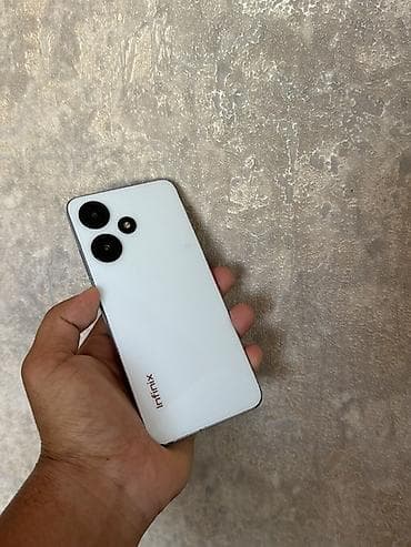 режим нот 14про: Infinix Hot 30, Б/у, 128 ГБ, цвет - Белый, 2 SIM — 1