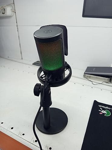 oneplus buds z: Настольный микрофон с RGB-подсветкой предназначен для записи звука — 3