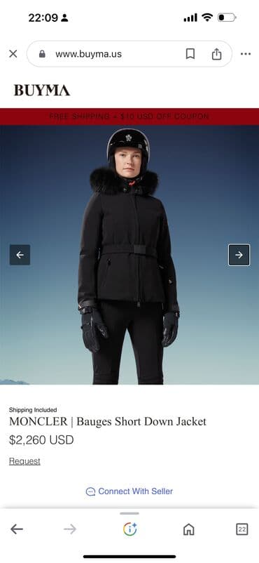 Плащтар, тренчтер: Продаю куртку новую от Монклер. С натуральным мехом на капюшоне — 5