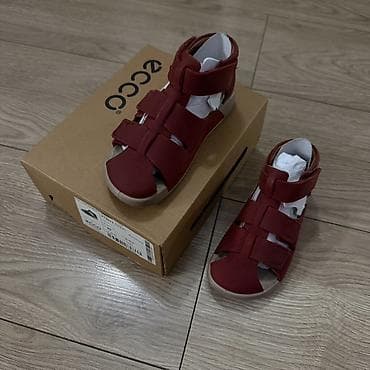 Детские сандалии ECCO Cozmo Fisherman I, в красивом бордово-красном