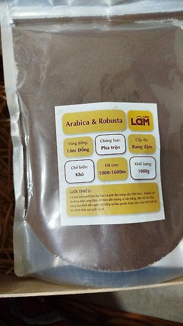 пл: Кофе молотый LAM Coffee Arabica & Robusta, 1000 г - Купаж — 6