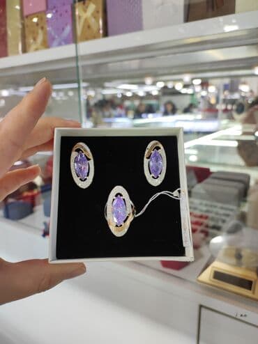 свадебные платья от производителя: Серебряный комплект Серебро напыление золото 925 пробы Размеры — 1