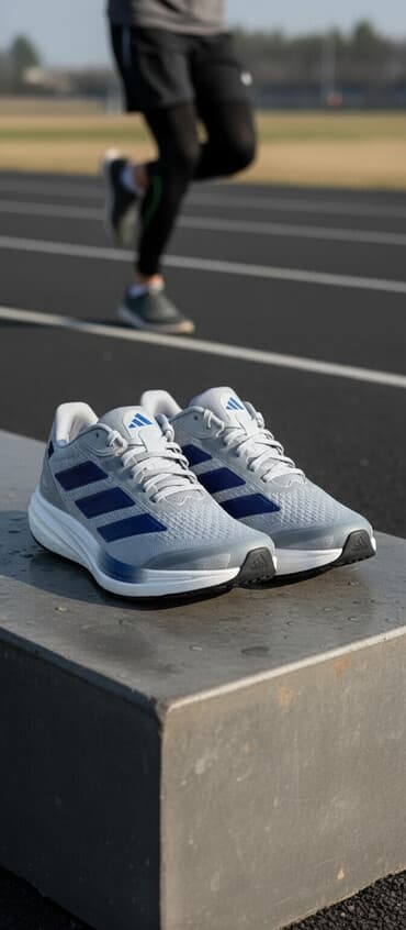 Мужские кроссовки, 42, Adidas Originals, Новый, цвет - Серый, Самовывоз