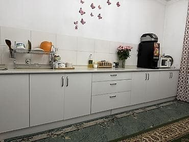 кухня уголок: Кухонный гарнитур, цвет - Серый, ДСП — 1