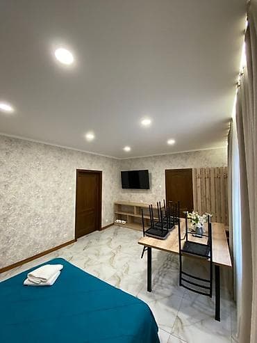 бассейн отдых: Студия/номер с отдельным санузлом - Просторная комната с двуспальной — 2