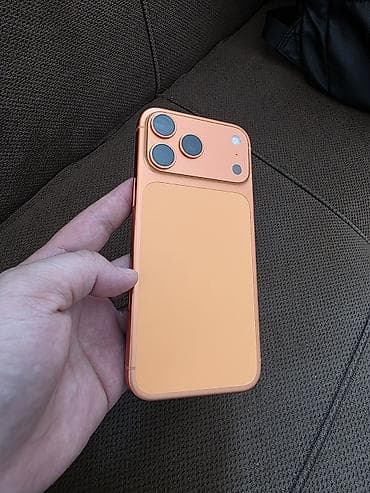 IPhone 17 Pro Max, Б/у, 256 ГБ, Оранжевый, 100 %